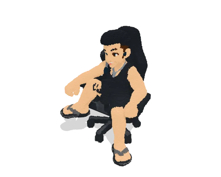 Gaming Chair Chill brick model