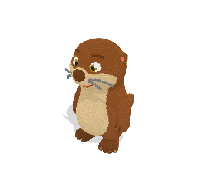 Chubby Rodent brick model
