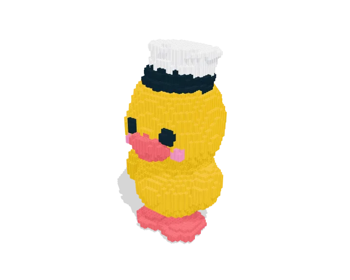 Sailor Duck brick model