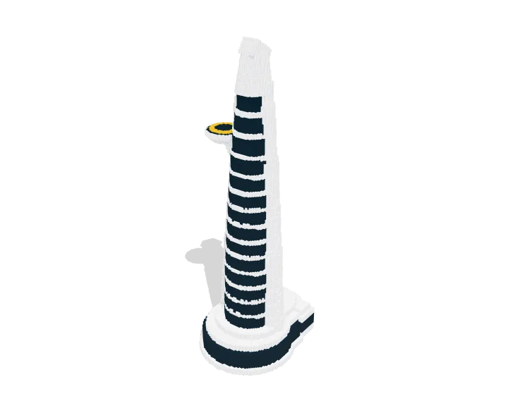 Bitexco Financial Tower brick model